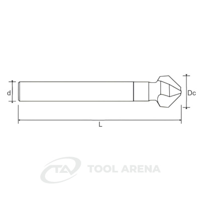 SC4200 BOX Набор свёрл твердосплавных DRILLANT, BLACK HVA, BRIGHT Helion